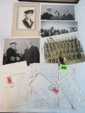 Case Lot of WWII Photos and Soldier Correspondance