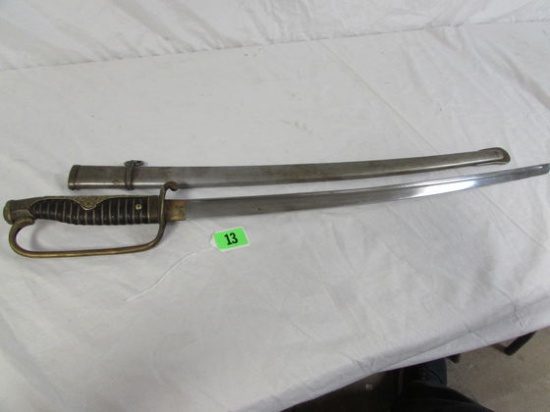 Excellent Wwii Japanese Officers Sword And Scabbard