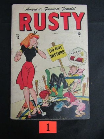 Rusty Comics #13/1947 Marvel Pin-up