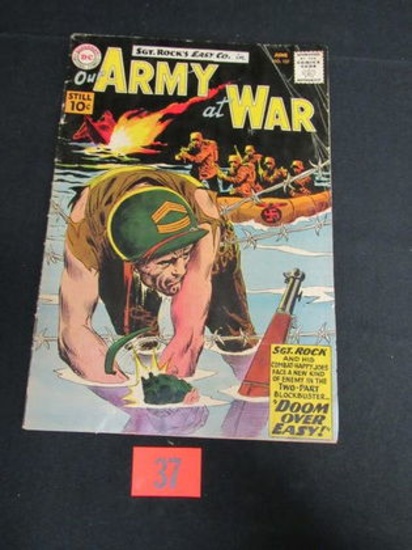 Our Army At War #107/1961/scarce Silver