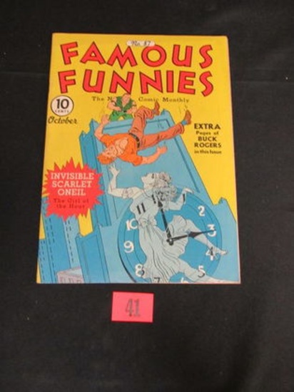 Famous Funnies #87/1941/classic Cover