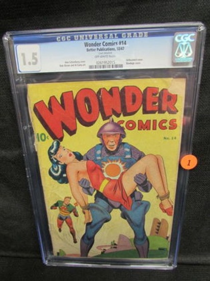 Wonder Comics #1/1947 Cgc 1.5
