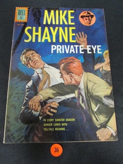 Mike Shayne Private Eye #2/1962 Dell Comics