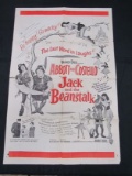 Abbott/costello Jack & Beanstalk 1-sheet