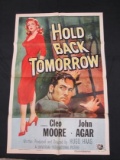 Hold Back Tomorrow/cleo Moore 1-sheet
