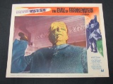 Evil Of Frankenstein Original Lobby Card