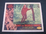Day The World Ended (1956) Lobby Card