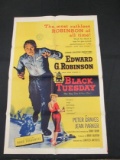 Black Tuesday (1955) 1-sheet Poster