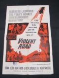 Violent Road (1958) Movie 1-sheet