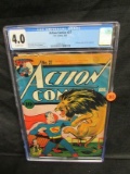 Action Comics #27/1940 Cgc 4.0