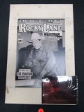 Rocky Lane Western #17/original Cover