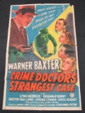 Crime Doctor's Strangest Case/1943 1-sheet