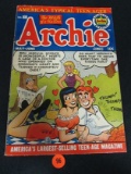 Archie Comics #68/1954 Golden Age Veronica Pin-up Cover