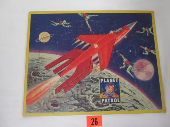 Planet Patrol (1952) Jaymar Puzzle Tray