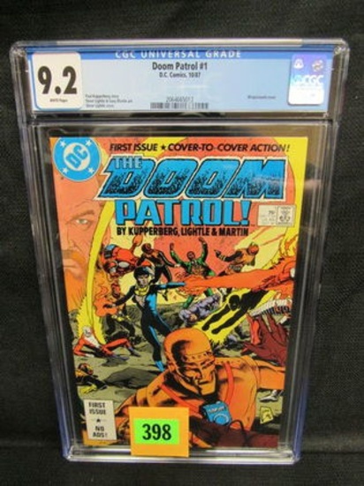 Doom Patrol #1 (1987) Copper Age/ 1st Issue Dc Cgc 9.2