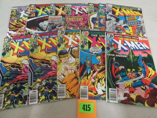 X-men Bronze Age Lot (12) Issues Claremont/ Byrne