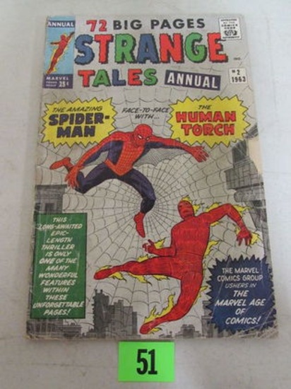 Strange Tales Annual #2 (1963) Early Spider-man Appearance