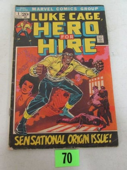 Hero For Hire #1 (1972) Luke Cage/ Key 1st Appearance