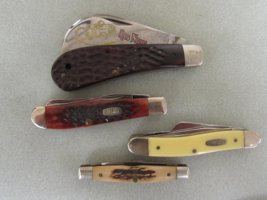 Lot (4) Case XX Folding Knives