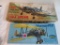 2- Vintage Guillow's WWII Model Airplane Kits. PT-17 & F4U-4 Corsair