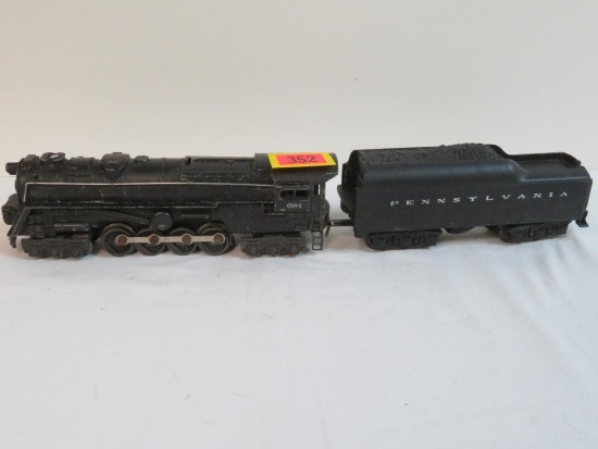 Lionel Post-War #681 Locomotive & 2671WX Tender