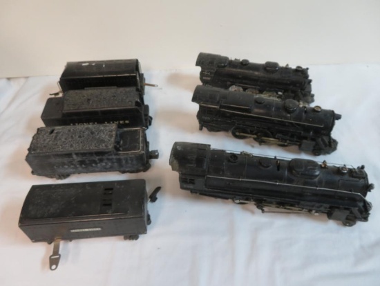 Lionel Postwar Locomotive & Tender Lot