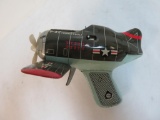 Vintage P-47 Thunderbolt Tin Friction Airplane Cap Gun (Japan)