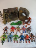 Large Lot of Vintage He-Man MOTU Action Figures & More