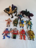 Large Lot of Vintage He-Man MOTU Action Figures & More