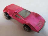 Vintage 1969 Redline Hot Wheels Tri-Baby Hot Pink