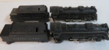 (2) Lionel Post-War #2026 Locomotives 6466WX & 6466T Tenders