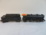 Lionel Post-War 2-6-2 Locomotive #1666 & 2666W Tender