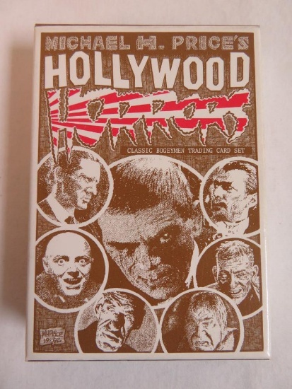 Hollywood Horrors Classic Bogeyman Trading Card Set