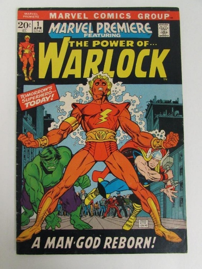 Marvel Premiere #1 (1972) Key 1st App. Him as Adam Warlock