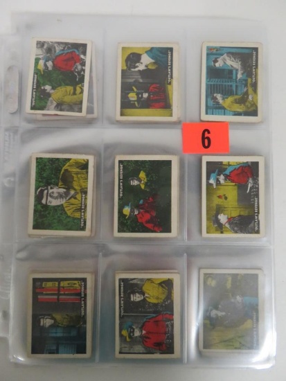 Rare Partial Set (1950) Lone Ranger Edu-Card Trading Cards (80 Diff.)