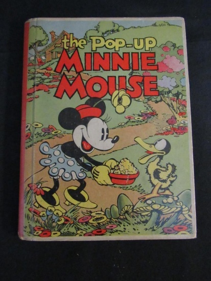 Rare 1933 Disney Minnie Mouse Pop-Up Book