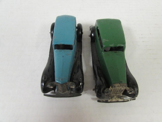 (2) 1930's Dinky Toys Automobiles