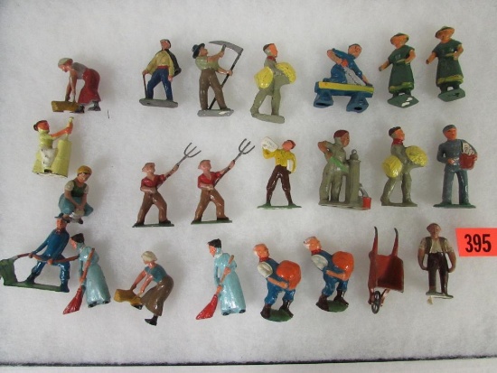 Excellent Lot (22) 1930's/40's Manoil Barclay Lead Figures