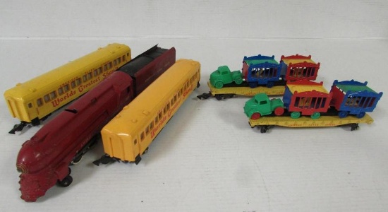 Vintage 1950's American Flyer S Ga. Circus Train Set