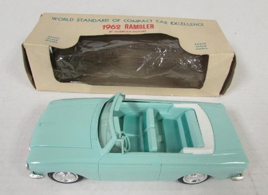 1962 AMC Rambler American Convertible Friction Dealer Promo Car MIB