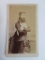 c.1890 Bearded Lady Circus Sideshow CDV Photograph