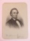 c.1881 Lincoln Fine Steel Plate Engraving/Photograph