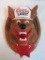 Vintage Coors Light Beer Wolf Advertising Sign