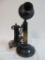 Antique Western Electric Brass Candlestick Telephone