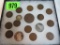 Estate Found Lot of US Coins Inc. Indian Head Cents, Barber Quarter+