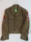 WWII Era Ike Jacket with Assorted Patches