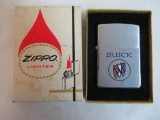 Vintage Buick Advertising Zippo Lighter, MIB