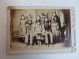 c.1900 South West/Native American Family Cabinet Photo