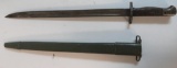 WWI British Military Bayonet with Scabbard