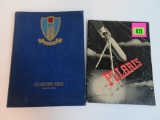 Lot of (2) WWII 1943 Ellington Field (Texas) Training Command Books